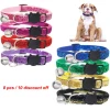 Wholesale Luxury Breakaway  Protective Cat Collar With Bell and Safety Buckle Cat Pet Collars