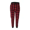 Wholesale men formal business grid printing pockets pants polyester cotton outdoor casual slim trousers long pencil pants