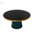 Import Wholesale Modern Designer Furniture Nordic Style Hotel Gold Round Glass Coffee Table Round Bell Side Coffee Table from China