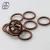 Import Wholesale molding rubber products Brown fluorocarbon O-ring for valve 25mm*2mm M0125 from China