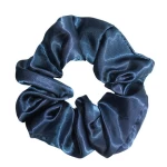 Wholesale multicolor elastic hair bands fashion hair ties solid color ponytail holder satin scrunchies