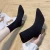 Import Wholesale new style pointed toe high heel fashion all-match breathable flying woven womens sock boots from China