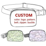wholesale nylon polyester chest bag womens shoulder sling waist bags fanny pack pouch crossbody for mobile phone men women