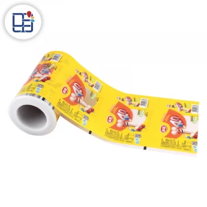 Wholesale Plastic Food Packaging Zkittlez Mylar Candy Roll Film