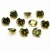 Import Wholesale price 3A Quality Peridot color cz gemstone small Round cut 1mm 1.5mm 2.5mm zirconal stone from China