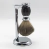 wholesale pure badger hair shaving brush with the newest shaving stand