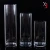 Import wholesale round acrylic clear cylinder flower glass vase from China
