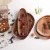 Import Wholesale Round Organic Wood Plate Oval Serving Wood Dish Plate from China