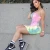 Import Wholesale Sexy Suspenders Tie Dye Casual Women Dress from China