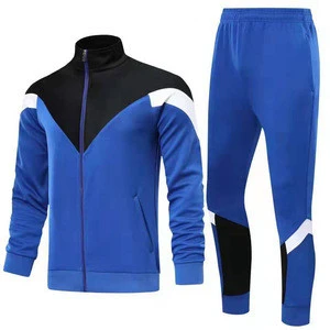 Wholesale sports suit set mens sweatsuit team suit tracksuit for men