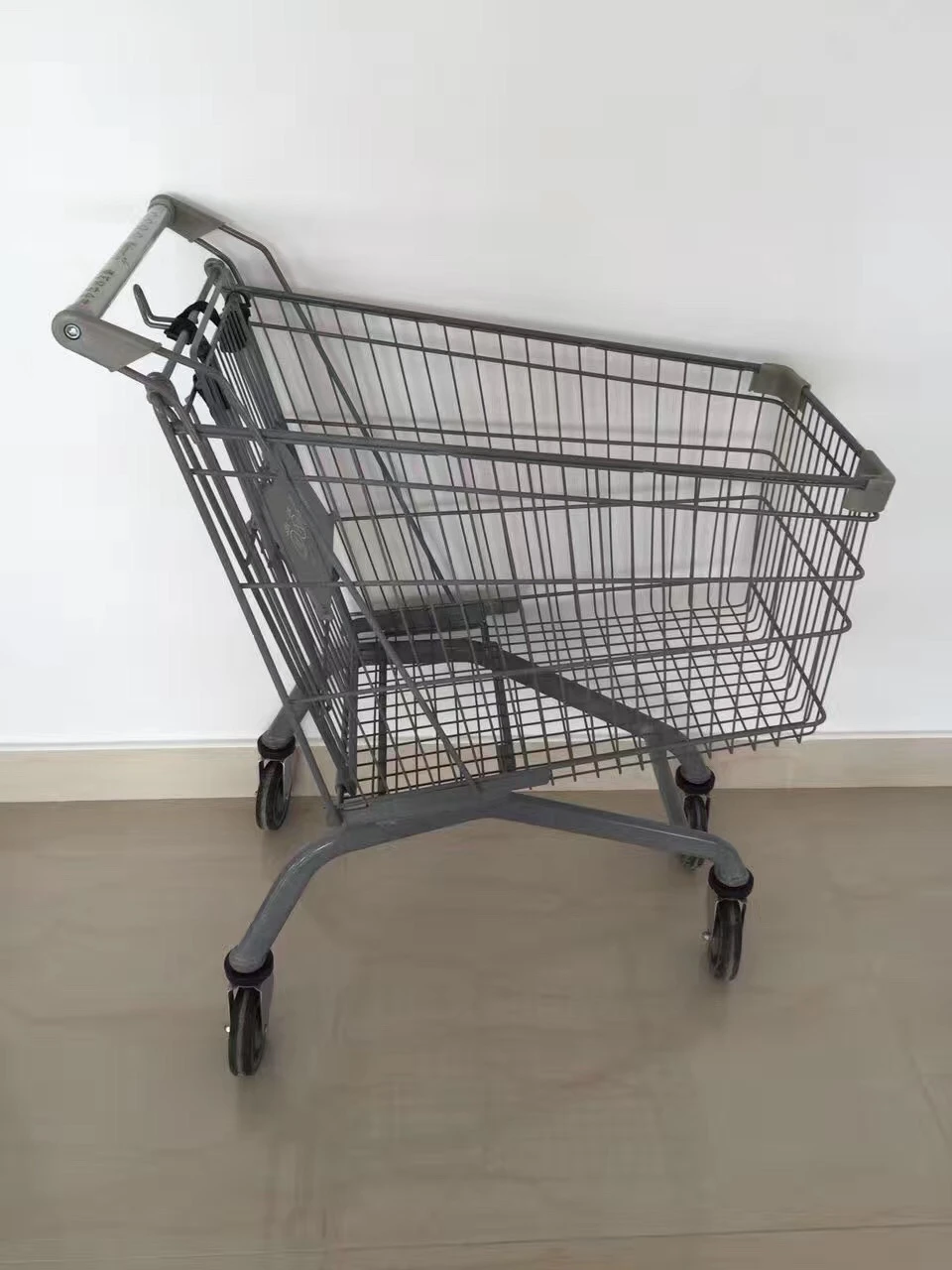 Wholesale Supermarket Grocery Steel Trolley Shopping Cart