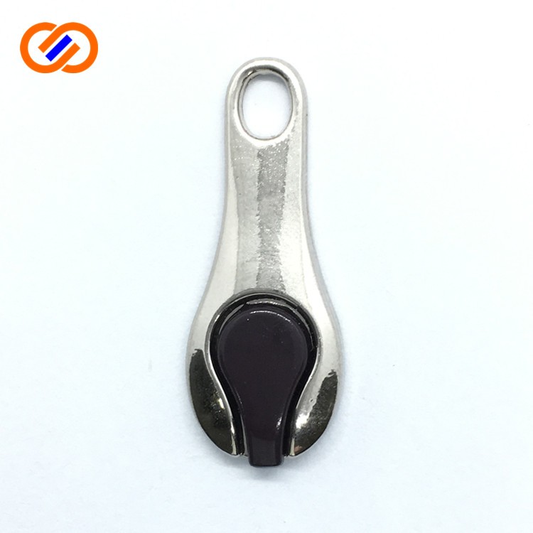 wholesale two colors metal zipper puller