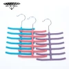 Wholesale velvet rack multi layer laundry cloth scarf sock Belt hanger