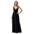 Import wholesale viscose black long fitted slip summer sexy ladies backless women party evening dresses from China