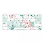 Wholesale Waterproof Silicone Keyboard Cover, Custom Colourful Keyboard Protector Cover for MacBook