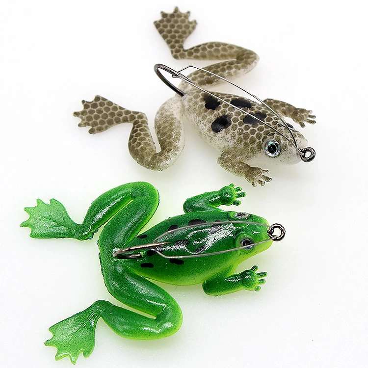 Wholesale Wobbler Jig Head Fishing Lure Frog Fishing Lure Artificial Baits