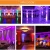 Import Wifi 9*12w 6in1 rgbwauv battery uplights led stage lights ip65 outdoor stage DJ lighting with flight case package for wedding from China