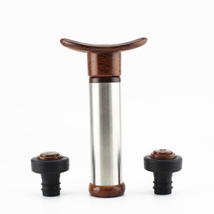 Wine Preserver Saver Vacuum Bottle Pump Sealer 2 Stoppers Gadget Company Barware