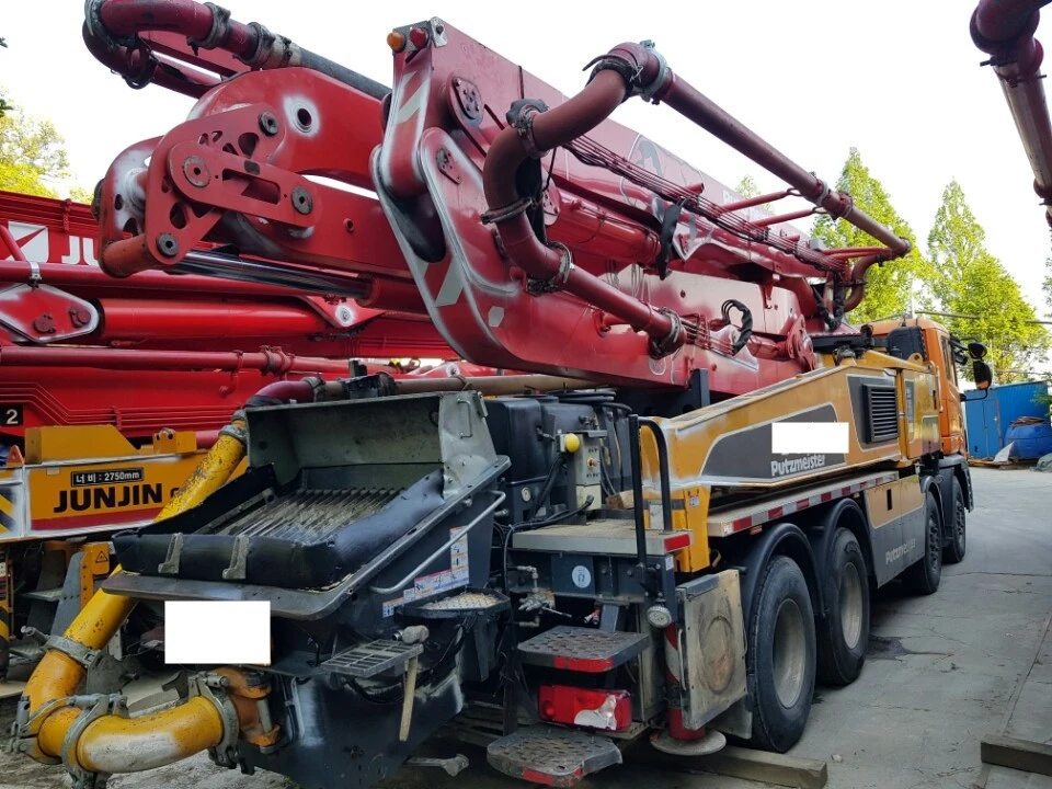 [ Winwin Used Machindry ] Used concrete pump truck Putzmeister BSF M44-5.16H 2015yr For sale