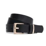 Women Jeans Belts Genuine Leather Fashion Metal Buckle Belt for Lady