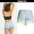 Import Womens summer denim shorts fringed diamond chain hip sexy wide-leg denim shorts from China