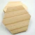 Import Wood Hexagon Embellishment Wooden Slices Craft Wedding Decor DIY Crafts from China