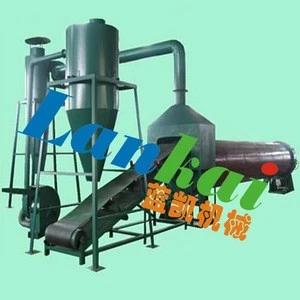 wood shaving drying machine for press wood pallet line