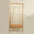 Import Wooden Stand Hook Bamboo Solid Wood Coat Rack from China