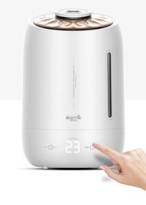 Xiaomi Deerma Air Humidifier,Aroma Diffuser Oil Ultrasonic Fog 5l Quiet Aroma Mist Maker Led Touch Screen Home usb humidifiers