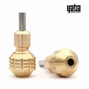 Yaba Pure copper 30mm Vintage Tattoo Adjustable Grip Tube For tattoo