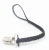 Import YDS Customized Anti Off Leather Baby Pacifier Metal Clips Braided Rope Clips from China