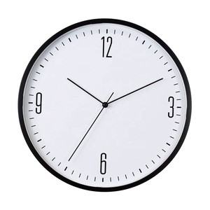 Yingzi Home Decorative Promotional Gifts clock Simple Round 10 inch wall clock