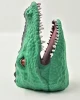Yiwu Toy OEM Factory TPR Soft Plastic Crocodile Animal Hand Puppet
