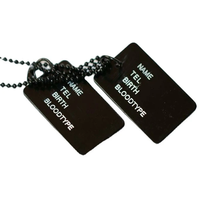 YLDS Custom Metal Bag Label Engraved Logo Garment Tags For Clothing HandBag Label Tag Accessories