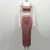 Import Yushang Clothing High Quality Rayon Two piece bandage ribbon skirt & Top Set F1604 from China