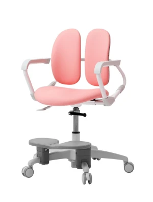 Milky ergonomic chair, kids chair , home furniture , study