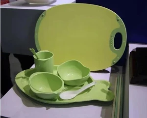 Fully Bio-Based Biodegradable Baby Tableware