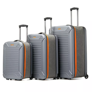 Men Women Trolley Case 20 24 28 Abs Ptravel Bag Foldable Luggage Set