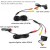 Import 12V/24V Cigarette Lighter Power Supply Kit for Car Rear View Camera and Monitor with RCA Connection from China