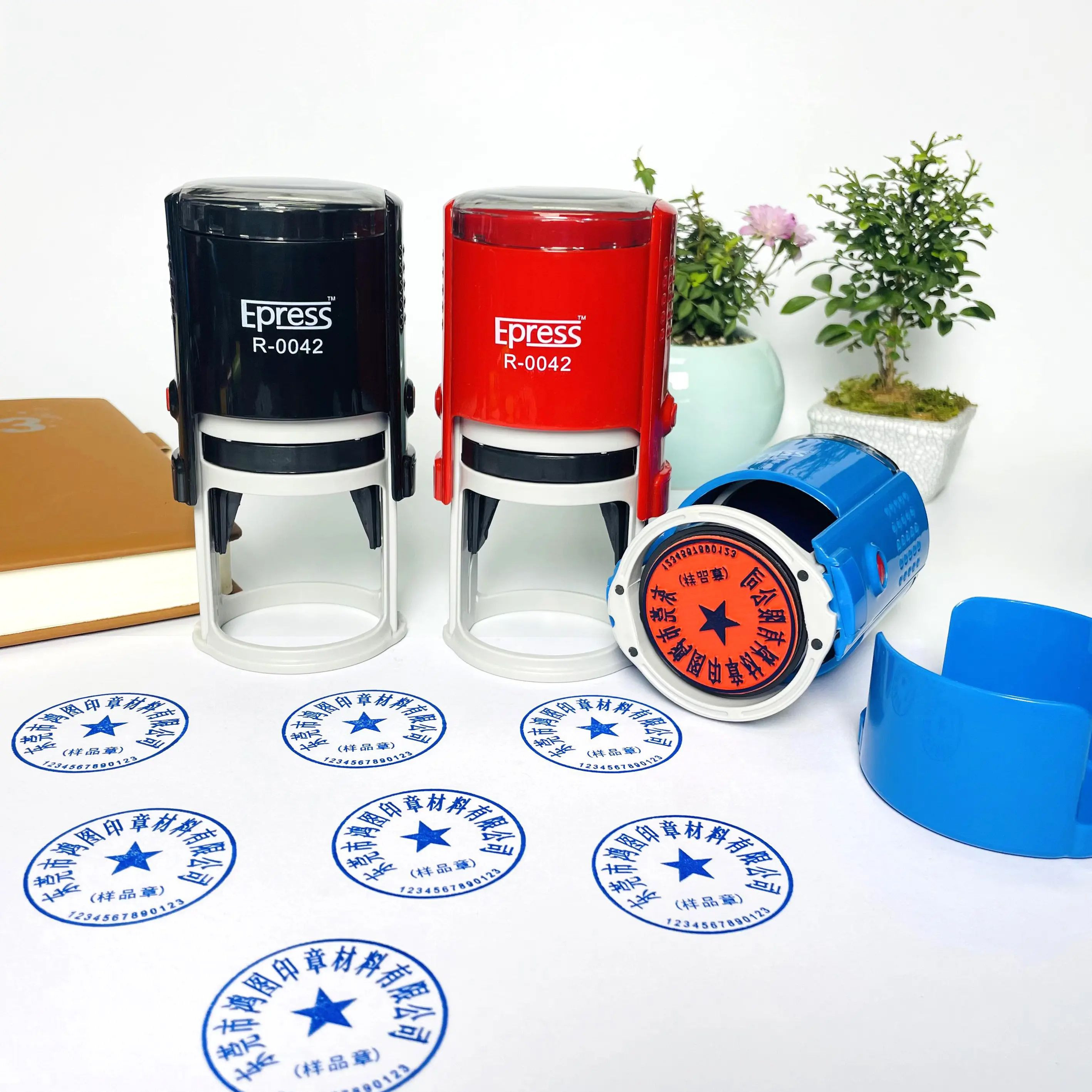 Machine Box Stamp Buy Wholesale Business Stamps Rubber Making Machine Custom Company Seal ...
