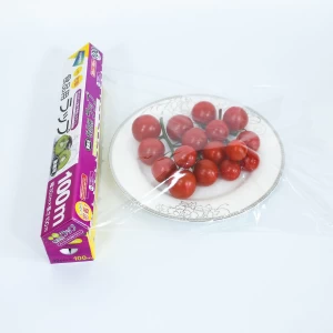 Customized PE Food cling film Food Grade PE Plastic Film Cling Wrap Film