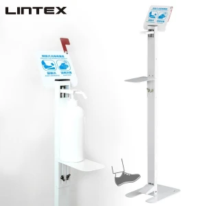 Non-contact Foot-Operated Hand Liquid Alcohol Mist Sanitizer Spray Stand (ML002)