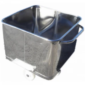 200L Stainless Steel Meat Buggy Vemag V-Mag Tubs