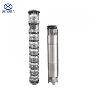 Skysea Brand stainless steel deep well submersible electric water pump