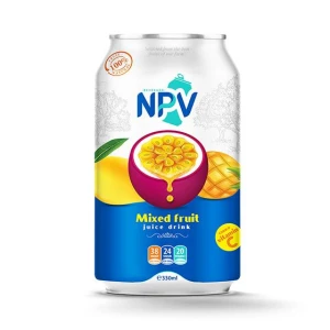 NPV BRAND MIXED FRUIT JUICE 330ML ALU CAN