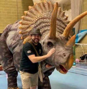 Big Triceratops Suit Updated Dinosaur Costume realistic