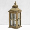Rustic Brown Candle Lantern, garden wooden lantern & wholesale lanterns