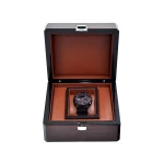 Custom Package Design Glossy Wood Watch Box Packaging With Logo