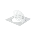 Stainless steel shower area floor drain airproof with turning grate