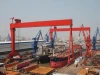 Shipbuilding gantry crane